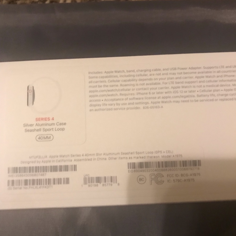 Apple Watch 4 series 40mm